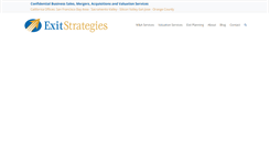Desktop Screenshot of exitstrategiesgroup.com